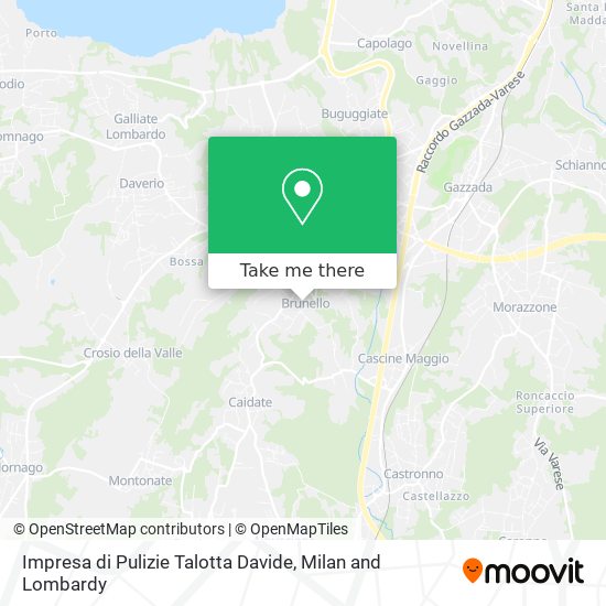 Impresa di Pulizie Talotta Davide map