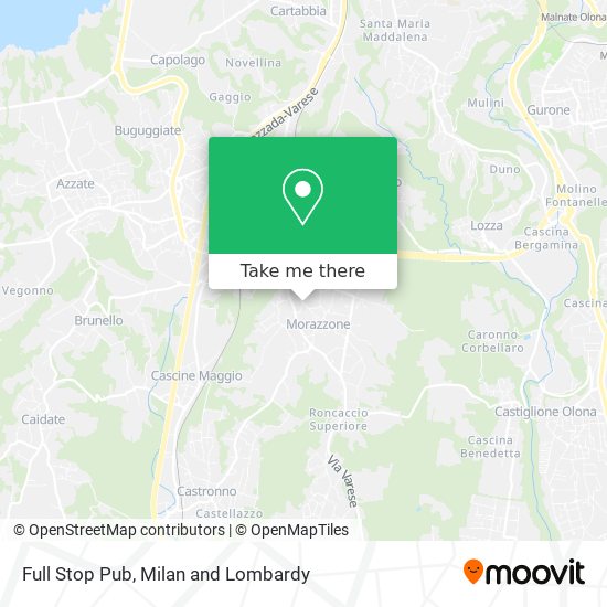 Full Stop Pub map