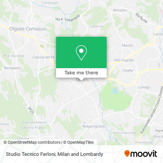 Studio Tecnico Ferloni map
