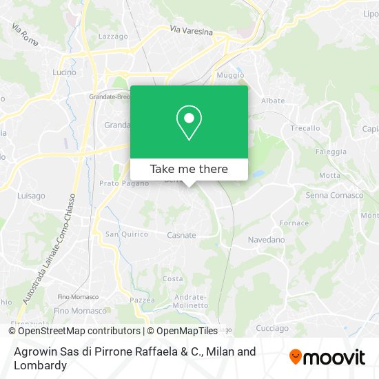 Agrowin Sas di Pirrone Raffaela & C. map