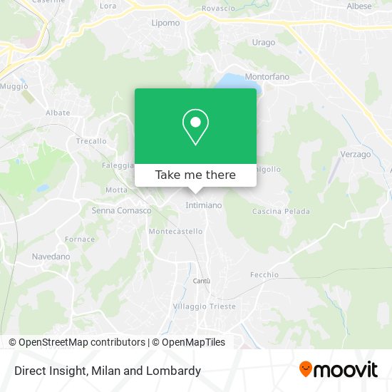 Direct Insight map