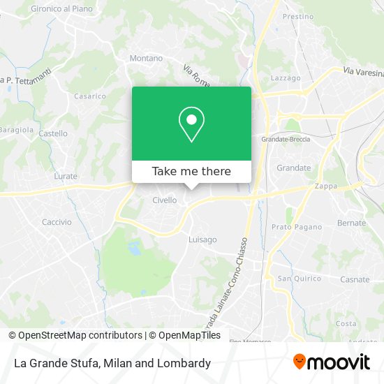 La Grande Stufa map