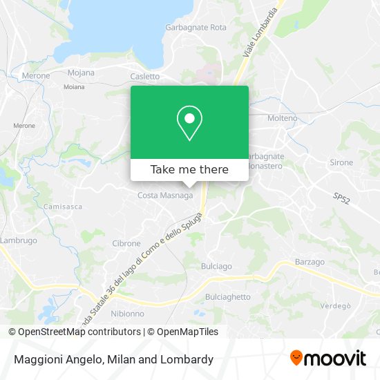 Maggioni Angelo map