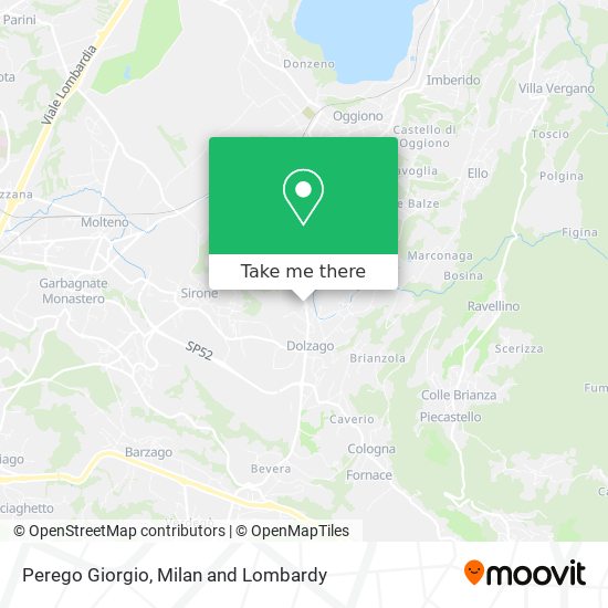 Perego Giorgio map