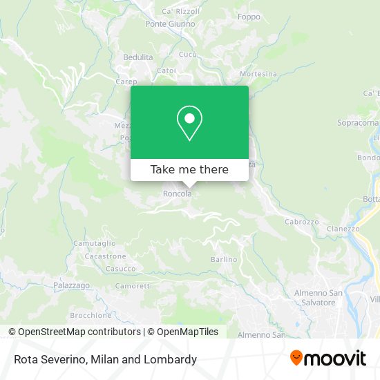Rota Severino map