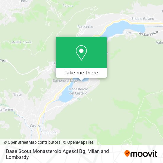 Base Scout Monasterolo Agesci Bg map