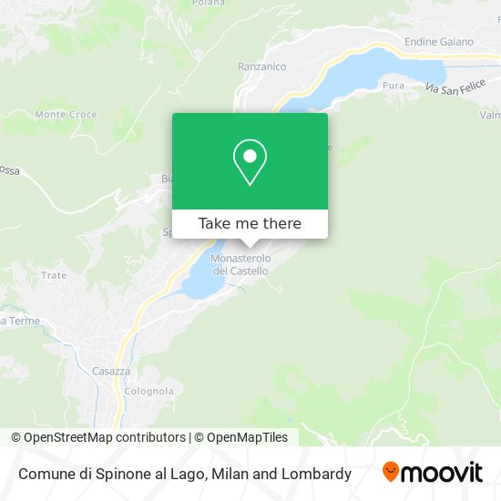 Comune di Spinone al Lago map