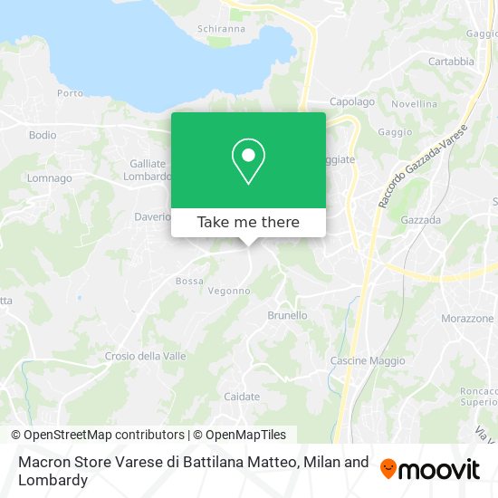 Macron Store Varese di Battilana Matteo map