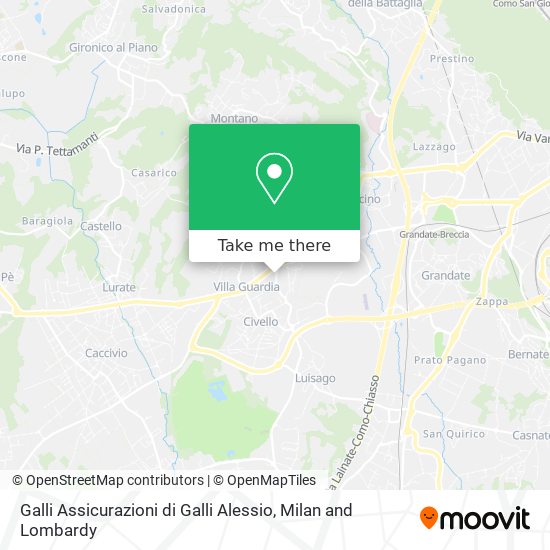 Galli Assicurazioni di Galli Alessio map