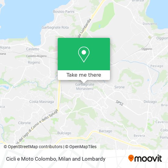Cicli e Moto Colombo map