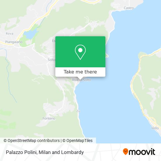 Palazzo Polini map
