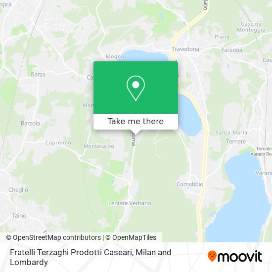 Fratelli Terzaghi Prodotti Caseari map