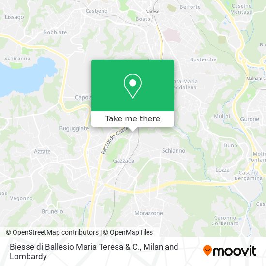 Biesse di Ballesio Maria Teresa & C. map