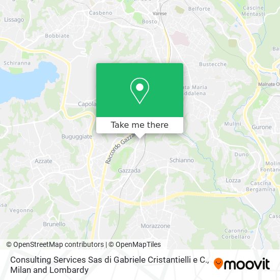 Consulting Services Sas di Gabriele Cristantielli e C. map