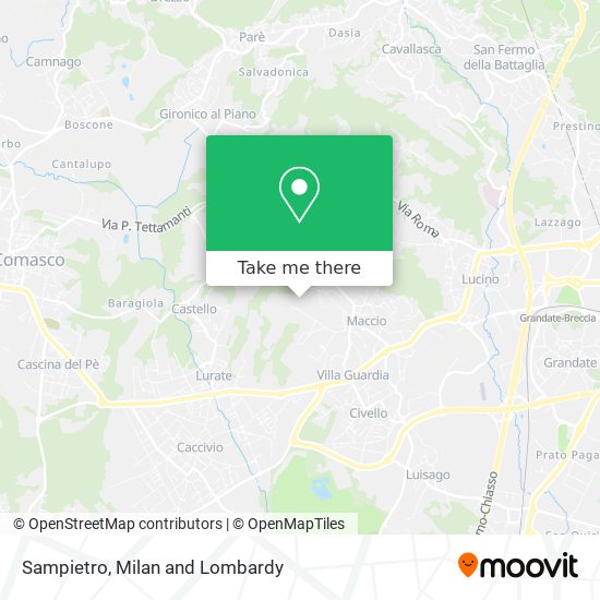 Sampietro map