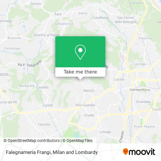 Falegnameria Frangi map