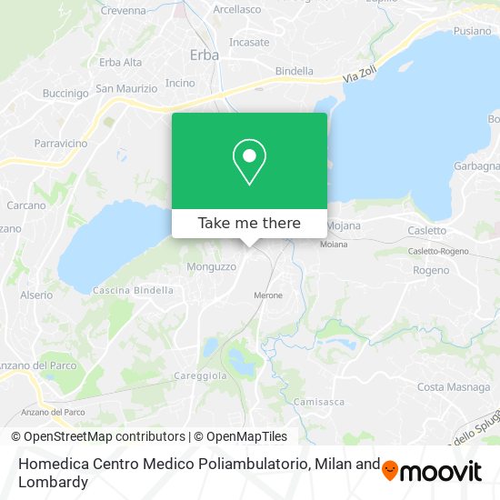 Homedica Centro Medico Poliambulatorio map
