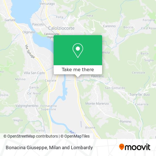 Bonacina Giuseppe map