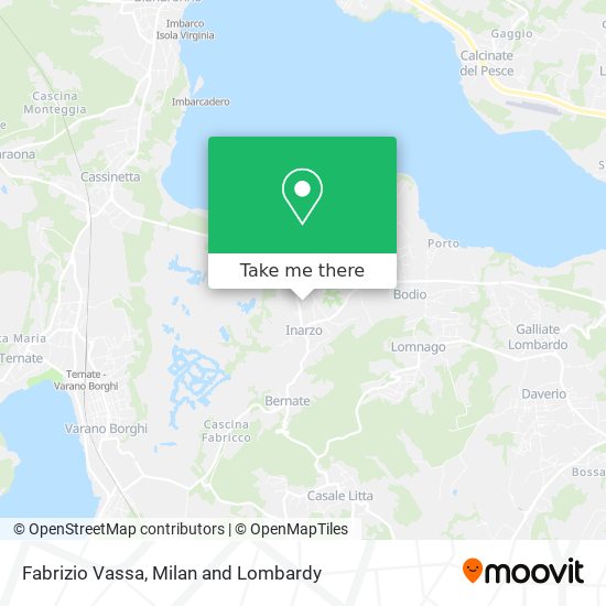 Fabrizio Vassa map