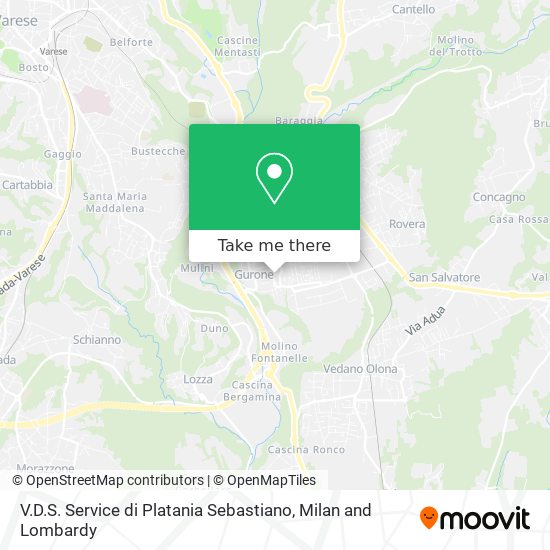 V.D.S. Service di Platania Sebastiano map