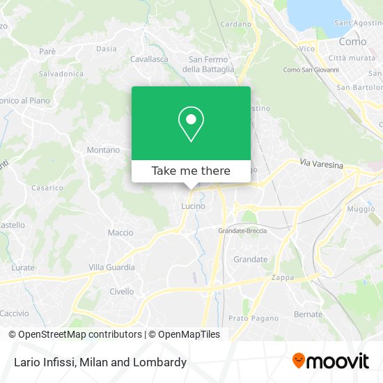 Lario Infissi map