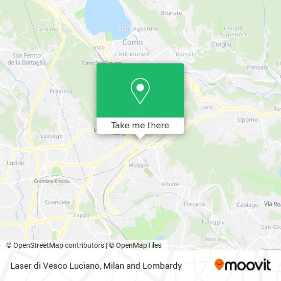 Laser di Vesco Luciano map