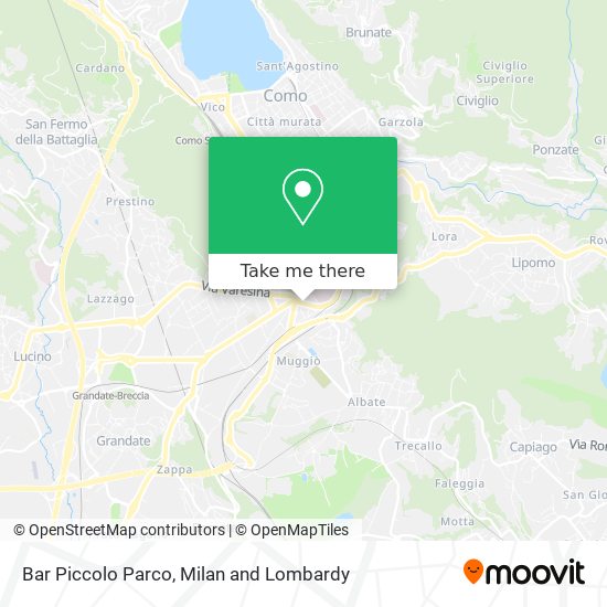 Bar Piccolo Parco map