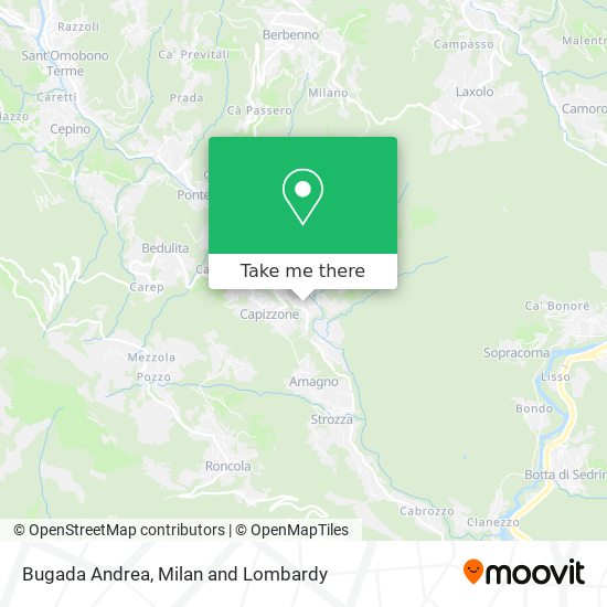 Bugada Andrea map