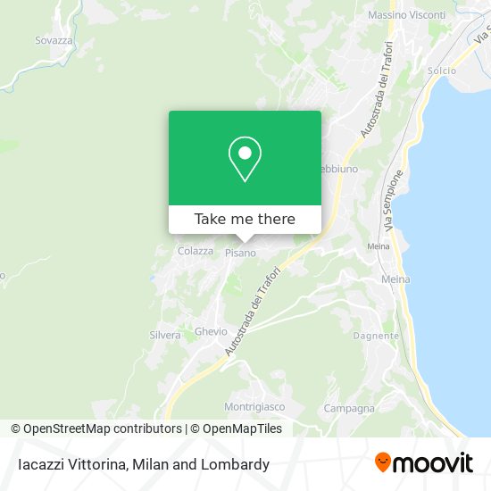 Iacazzi Vittorina map