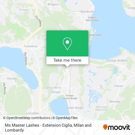 Ms Master Lashes - Extension Ciglia map