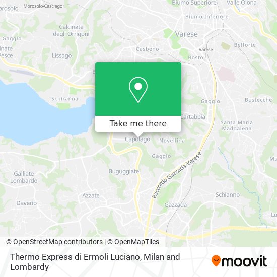 Thermo Express di Ermoli Luciano map