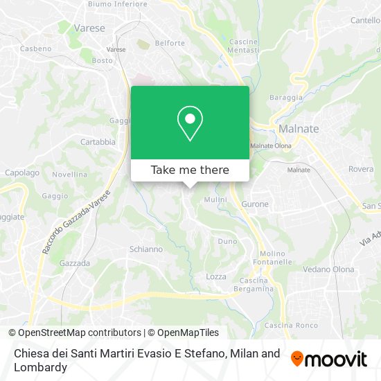 Chiesa dei Santi Martiri Evasio E Stefano map