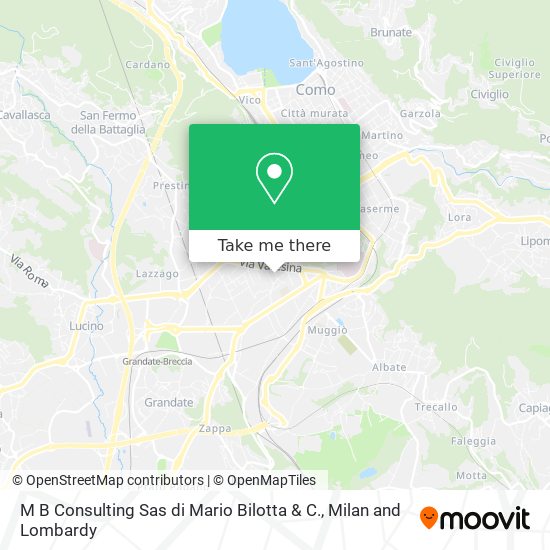 M B Consulting Sas di Mario Bilotta & C. map