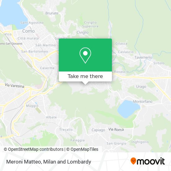 Meroni Matteo map