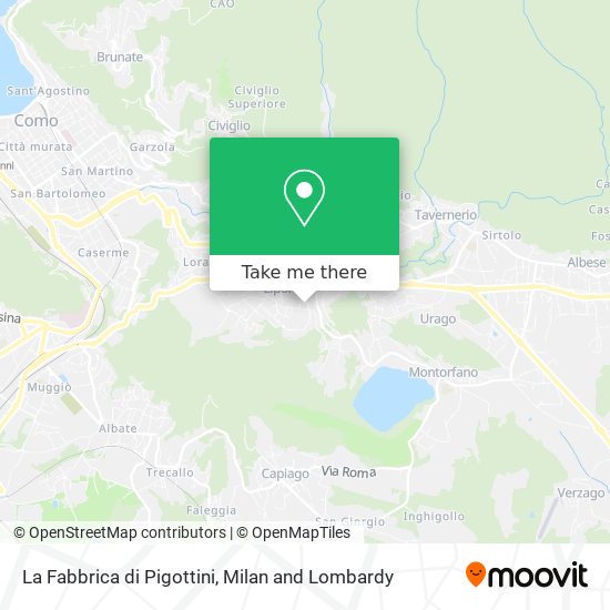La Fabbrica di Pigottini map