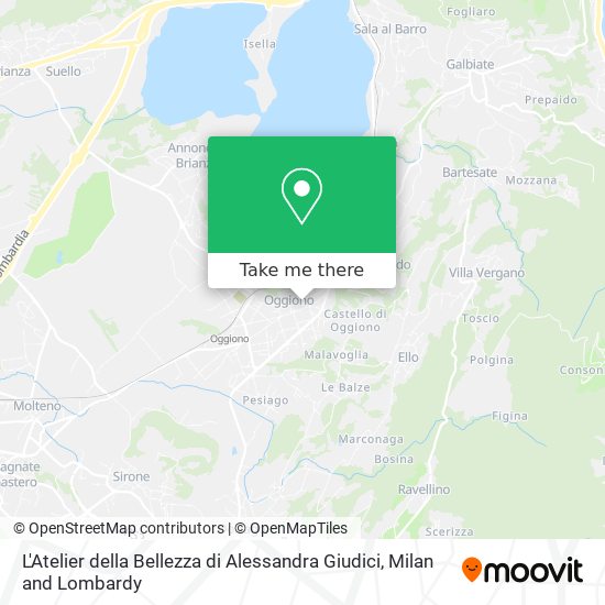 L'Atelier della Bellezza di Alessandra Giudici map