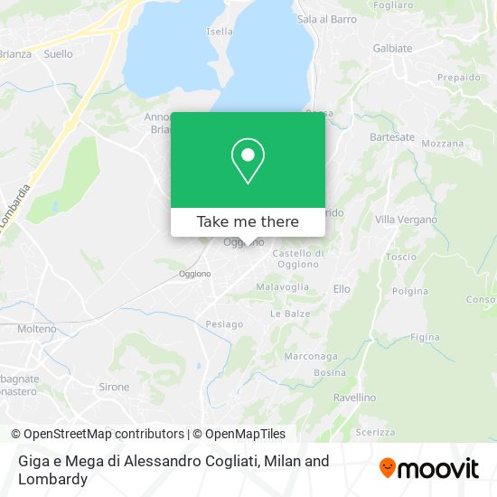 Giga e Mega di Alessandro Cogliati map
