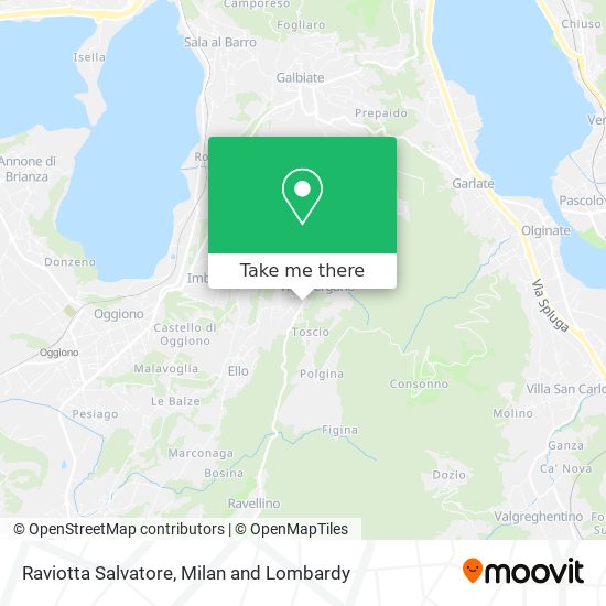Raviotta Salvatore map