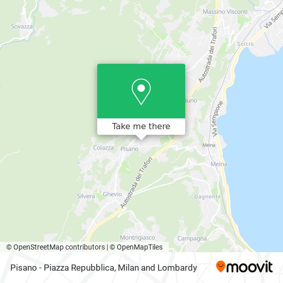 Pisano - Piazza Repubblica map