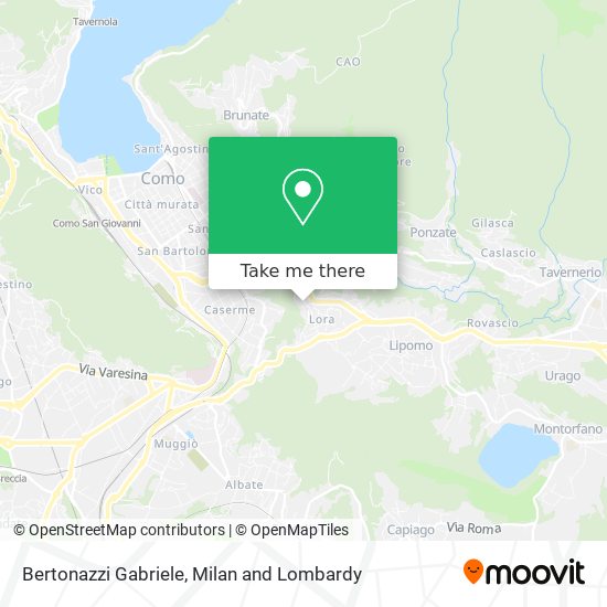 Bertonazzi Gabriele map