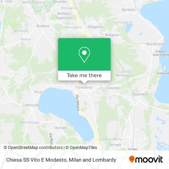Chiesa SS Vito E Modesto map