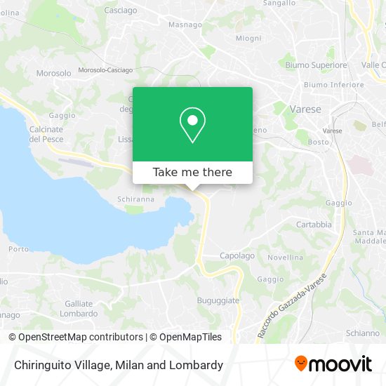 Chiringuito Village map