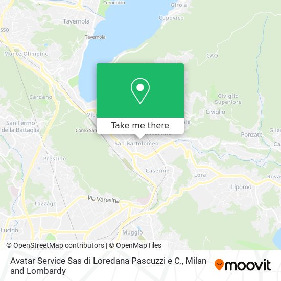 Avatar Service Sas di Loredana Pascuzzi e C. map