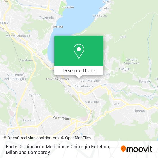 Forte Dr. Riccardo Medicina e Chirurgia Estetica map