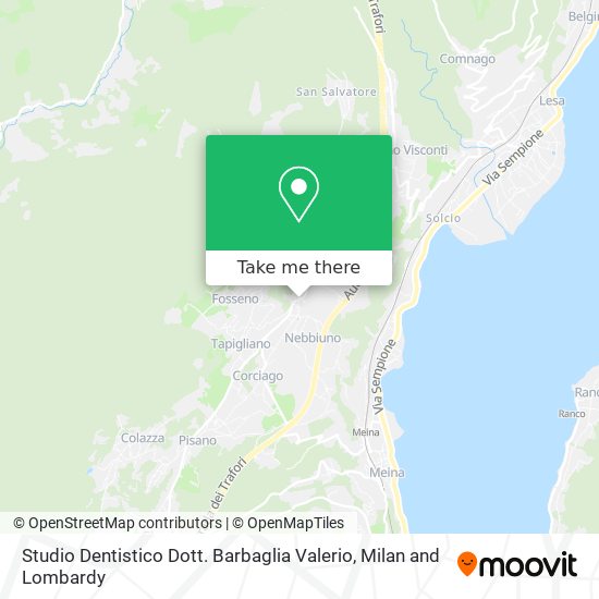 Studio Dentistico Dott. Barbaglia Valerio map