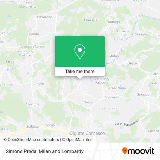Simone Preda map