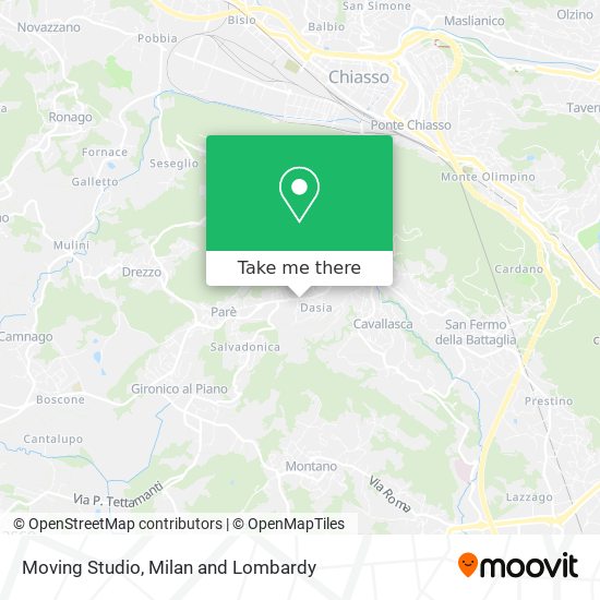 Moving Studio map