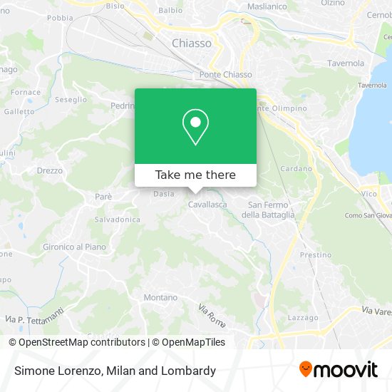 Simone Lorenzo map