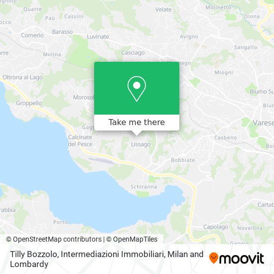 Tilly Bozzolo, Intermediazioni Immobiliari map
