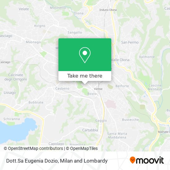 Dott.Sa Eugenia Dozio map